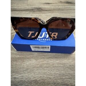 TJUTR Fit Over Polarized Sunglasses for Women Men, Trendy Wrap Around Glasses